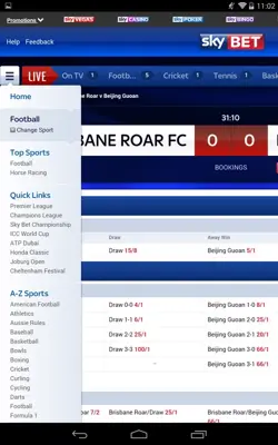 SkyBet android App screenshot 5